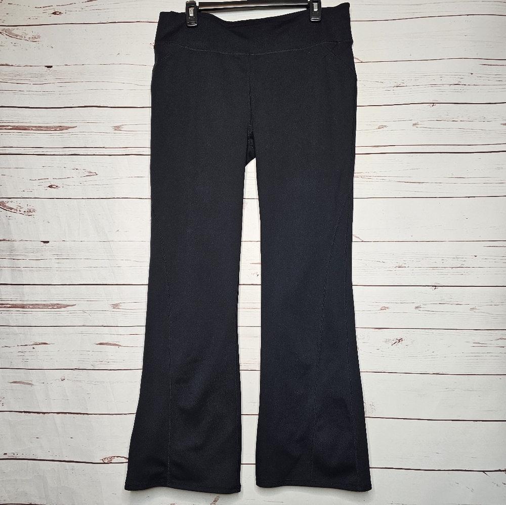 Fabletics Black Flared Athletic Pants - image 1